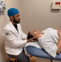 <ul><li><p><strong>Patient: </strong>supine</p></li><li><p><strong>You: </strong>ask pain?</p><ul><li><p>place both hands on the occiput</p></li><li><p>pull</p></li><li><p>ask pain relieved?</p></li></ul></li></ul><p></p><p><strong>Positive test: </strong>cervical radiculopathy</p>