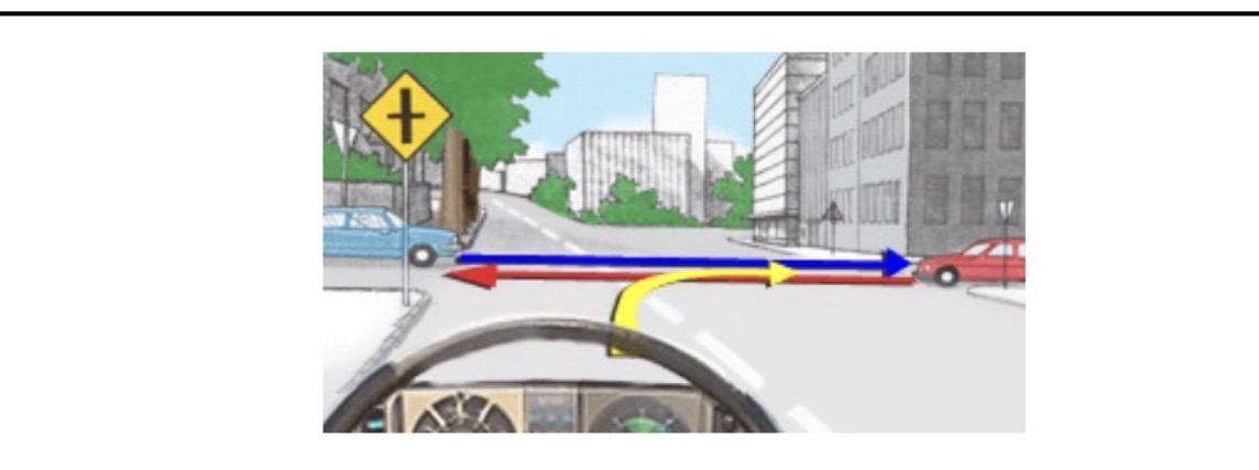 <p><span>What should the driver do in this a situation?</span></p>
