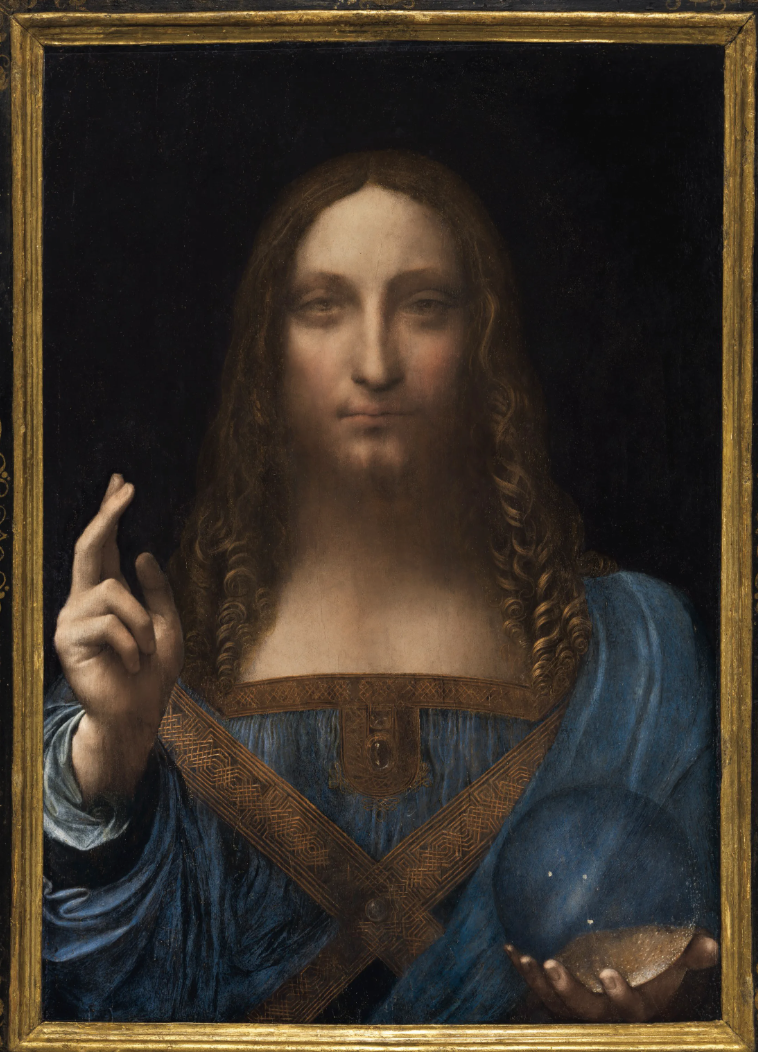 <p>Da Vinci “Salvator Mundi” (c.1500)</p>