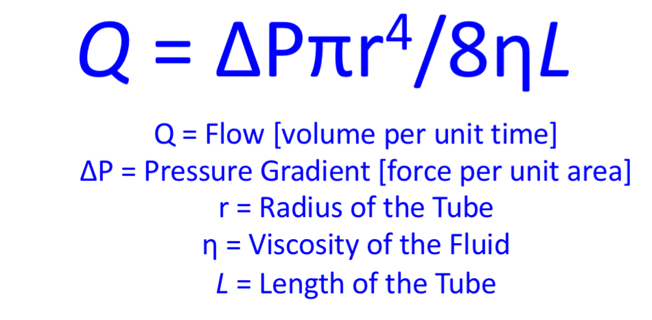 <p>It is on Flow [volume per unit time]</p><p></p>