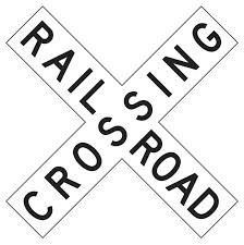 <p>Look, listen, and prepare to stop at the crossing, if necessary</p>