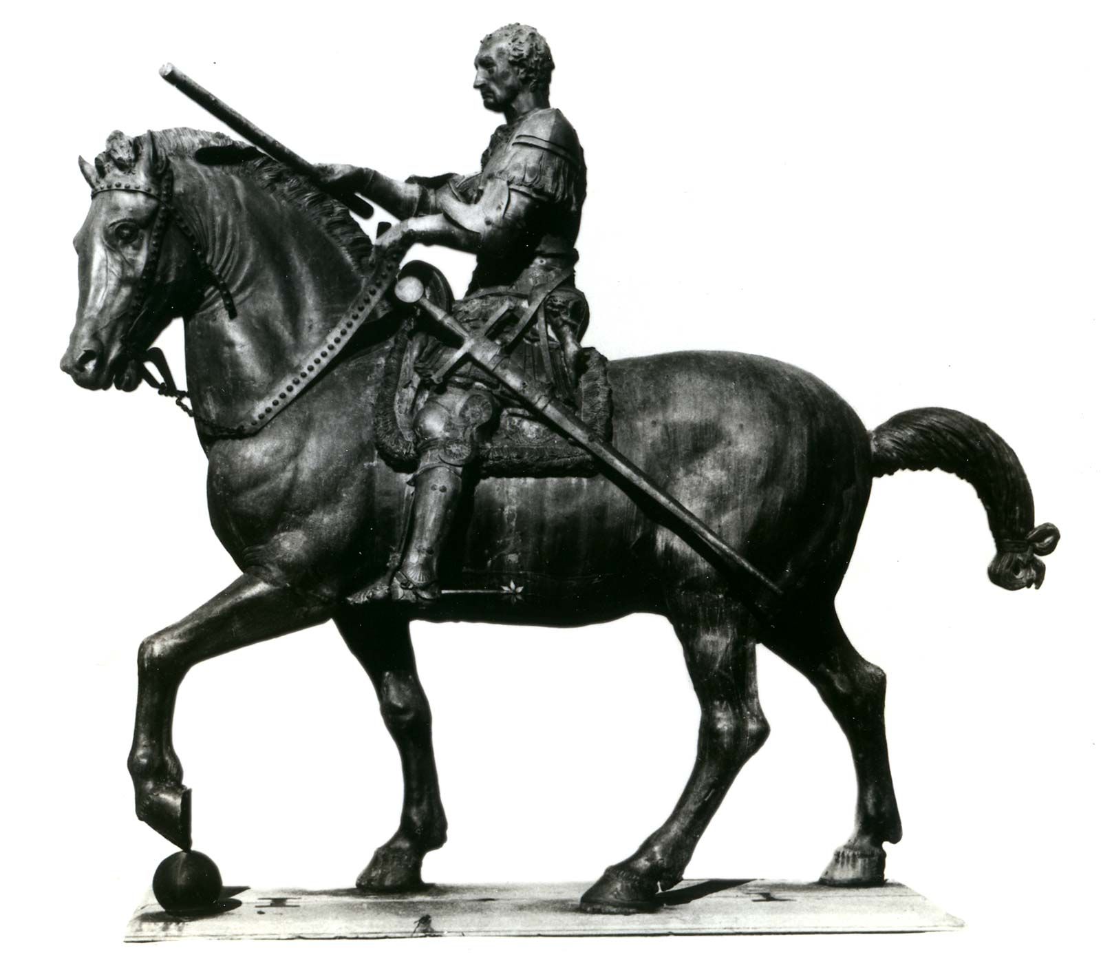 <p>Donatello, Equestrian Monument of Erasmo da Narni (Gattamelata)</p>