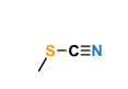 <p>A functional group containing a sulfur atom bonded to a cyano carbon ($$R-S-C\equiv N$$).</p>