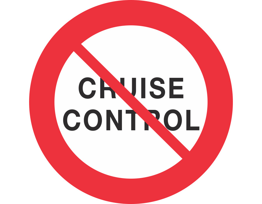 <p>?</p><ul><li><p>Einde verbod de cruise control te gebruiken.</p></li><li><p>Verboden de cruise control te gebruiken.</p></li><li><p>Dit is geen officieel verkeersbord.</p></li></ul><p></p>