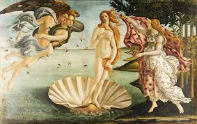 <p>The birth of Venus</p>