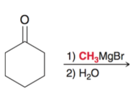 <p>ketone/aldehyde + Grignard</p>