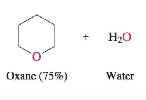 <ul><li><p>Diols form cyclic ethers </p></li></ul><p></p>