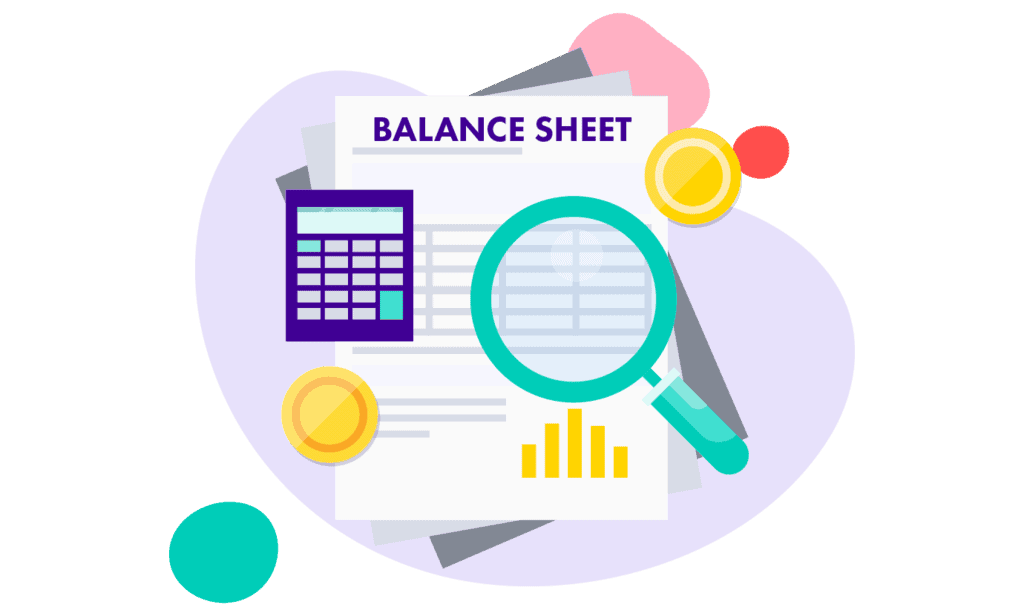 <p>Balance sheet </p>