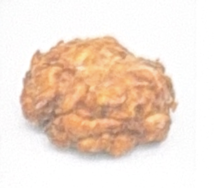 <p>Fried dough with apple chunks and cinnamon,</p><p>covered in glaze.</p><p>Can be ordered Vegan</p>