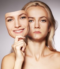 <p>being less than genuine; pretending you are something you are not</p>