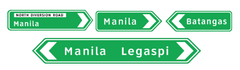 <p>Intersection Direction Signs</p>