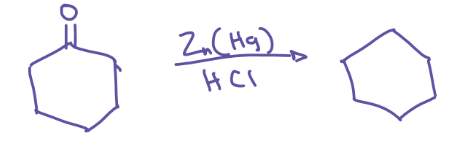 <p>alkane</p><p>complete reduction</p>