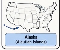 <p>Alaska/Aleutian Islands — maritime/ocean-based culture</p>