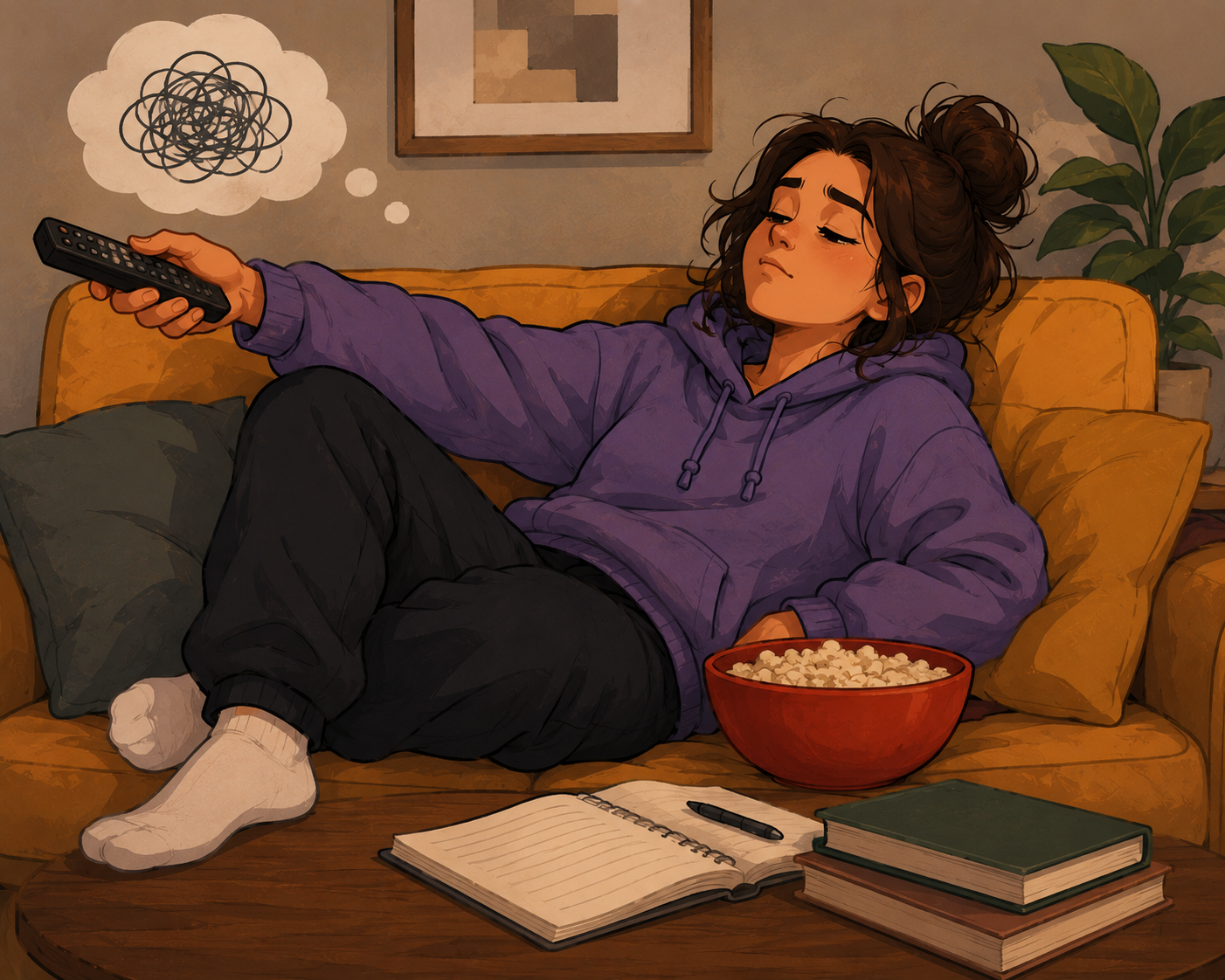 <p>not do any work at all</p>