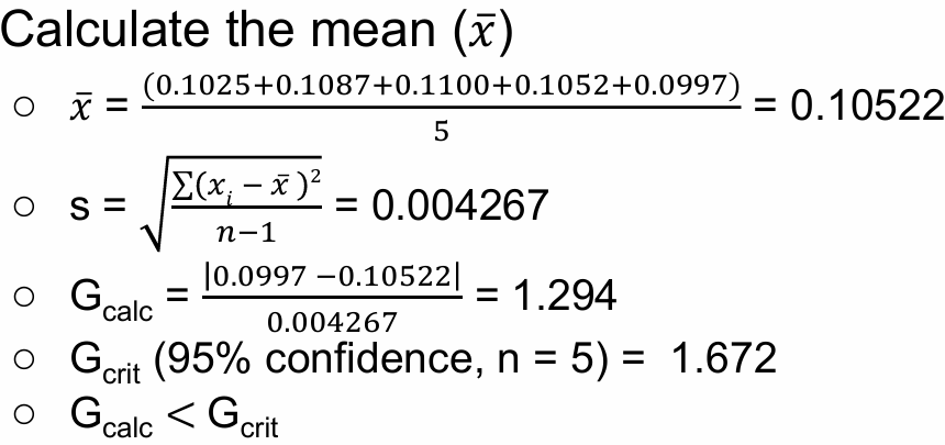 <p>The data point cannot be thrown out</p><p>Lecture 9 Slides 79-80</p>