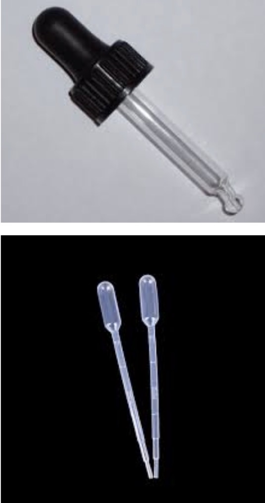 <p>Transfers or measures liquids in small quantities, sometimes drop by drop.</p>