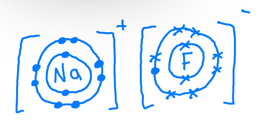 <p>Eg Sodium Fluoride</p>