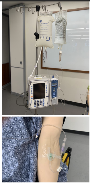 <p>Line</p><p>Purpose: delivery of IV fluids and medications</p>