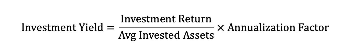 <p>Annualization Factor → standardize into full year</p><ul><li><p>Ex: Q1 → x4</p></li><li><p>Q3 → x 4/3</p></li></ul><p></p>