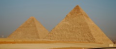 <p>building where a pharaoh was buried</p>