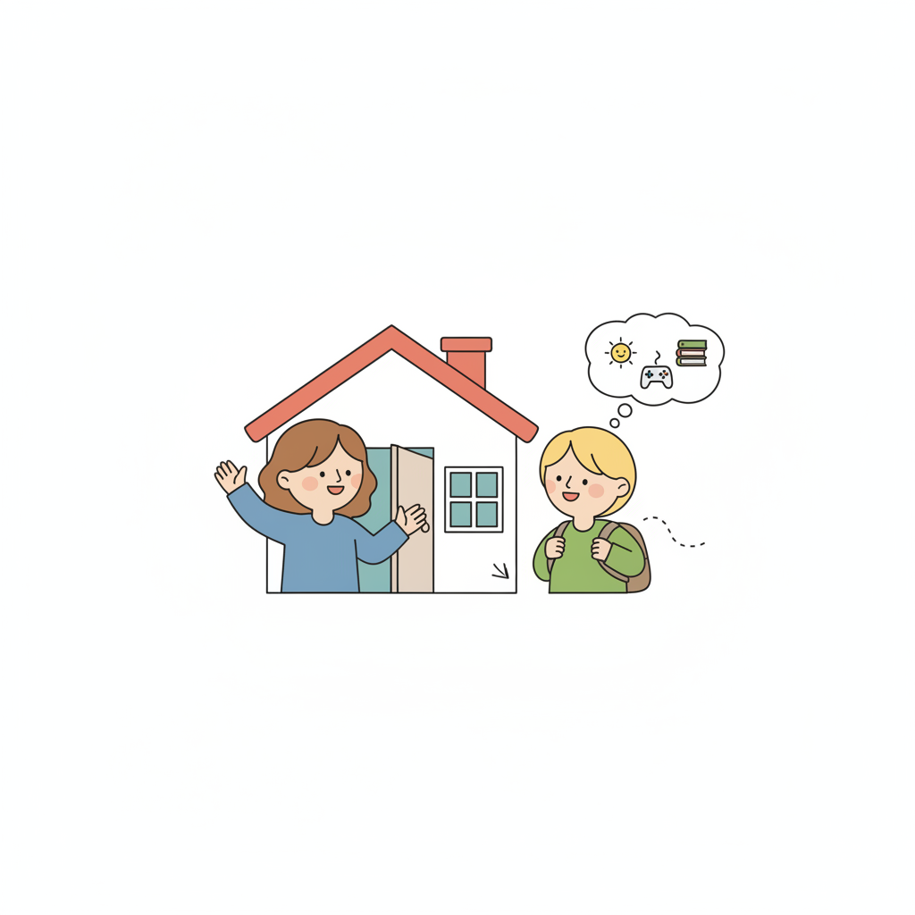 <p>đến (chỗ tôi) chơi nhé.<br><br>うちへあそびに きて ください。</p>