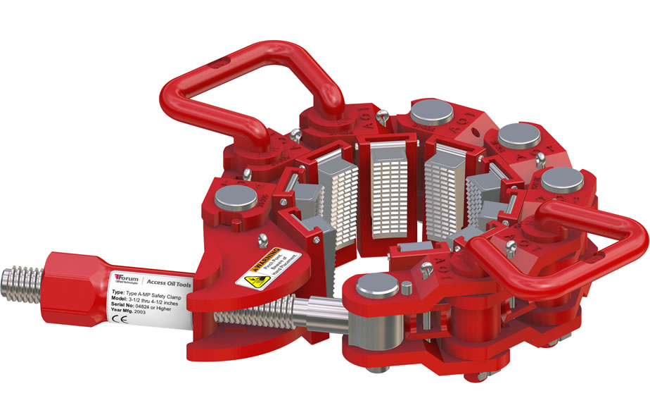 <p>Details: High-pressure adjustable clamping mechanism designed with advanced link connections for heavier slick tool handling.</p>