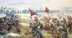 <p>July 1-3, 1863 this was the bloodiest 3-day battle ever fought on American soil, with up to 10,000 Union and Confederate troops dead and another 30,000 wounded. It is also considered the turning point of the war.</p>