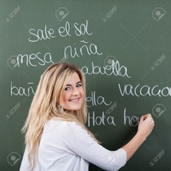 <p>She is happy.</p>