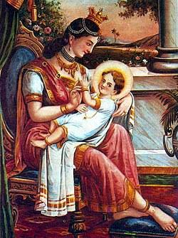 <p><span>Mahāpajāpatī Gotamī. [Bà Ma Ha Ba Xà Ba Đề.]</span></p>