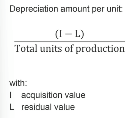 <ul><li><p>based on the utilization of the asset</p></li></ul><p></p>