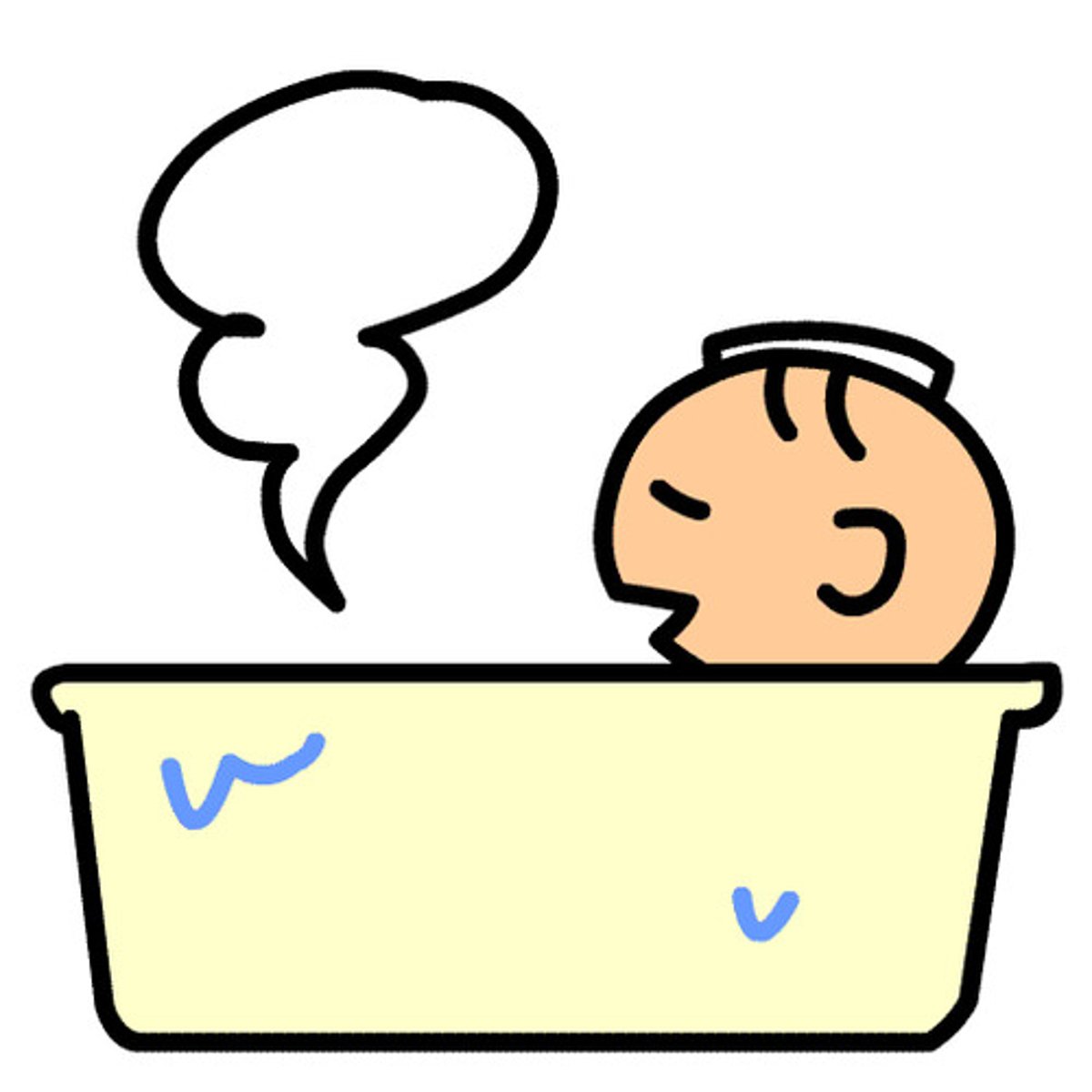 <p>to take a bath</p>