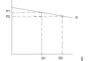 <p><span style="background-color: transparent;">small price change → big quantity change</span></p><p></p>