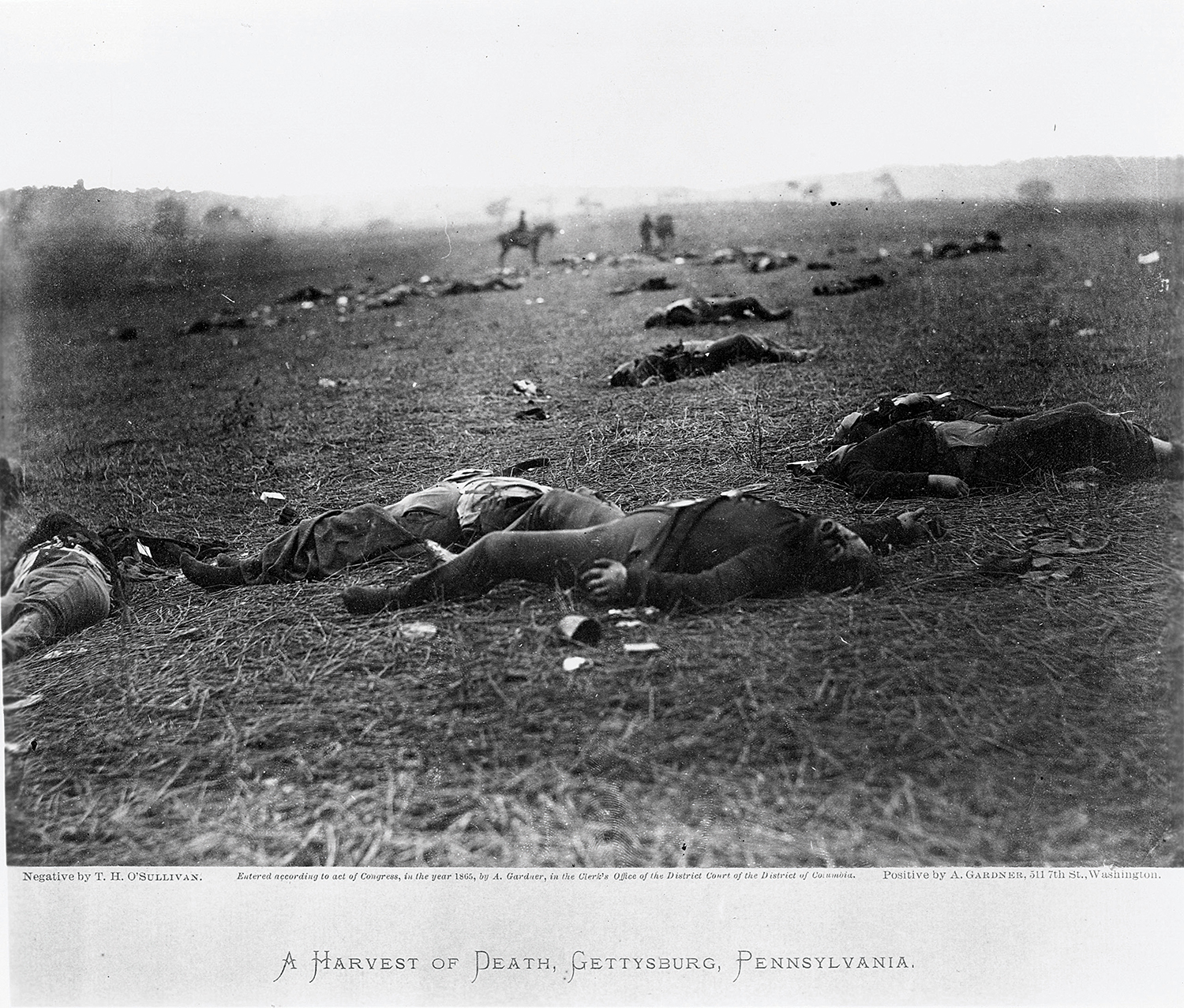 <p>A Harvest of Death, Gettysburg, Pennsylvania</p>