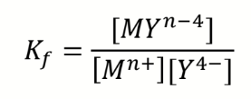 <p>how is this used to consider pH + fractional conc of Y<sup>4-</sup></p>