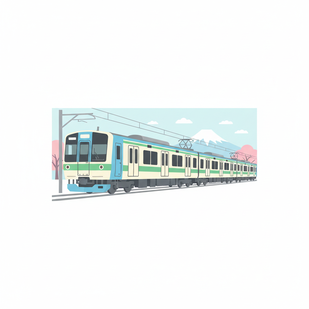 <p>tàu điện<br><br>でんしゃでうえのにいきます。</p>