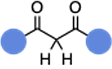 <p>1,3-diketone</p>
