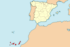 <p>Canary Islands</p>