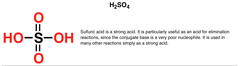<p>contains H, O, and central nonmetal</p>