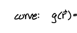 <p>gradient of g</p>