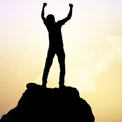 <p>(n) 1. The highest point; the peak.</p><p>2. The point in the sky directly above the observer.</p>