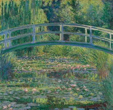 <p>Water Lily Pond (Symphony in Green) - 1899</p>