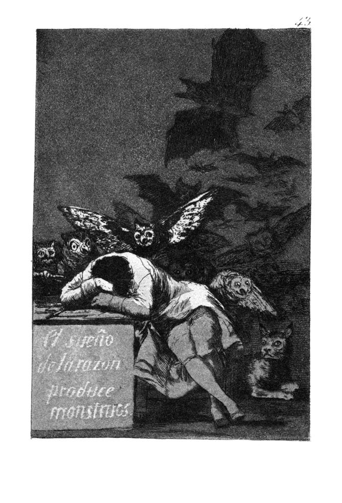 <p>“Gdy rozum śpi, budzą się demony”</p>