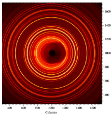<p>What problem was encountered in scanning this sample?</p>