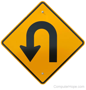 <p>to return</p>