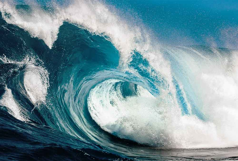 <p>what causes a wave to form</p>