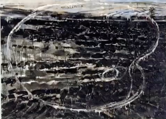 <p>Anselm Kiefer — Painting = Burning</p>