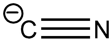 <p>CN<sup>-</sup></p>